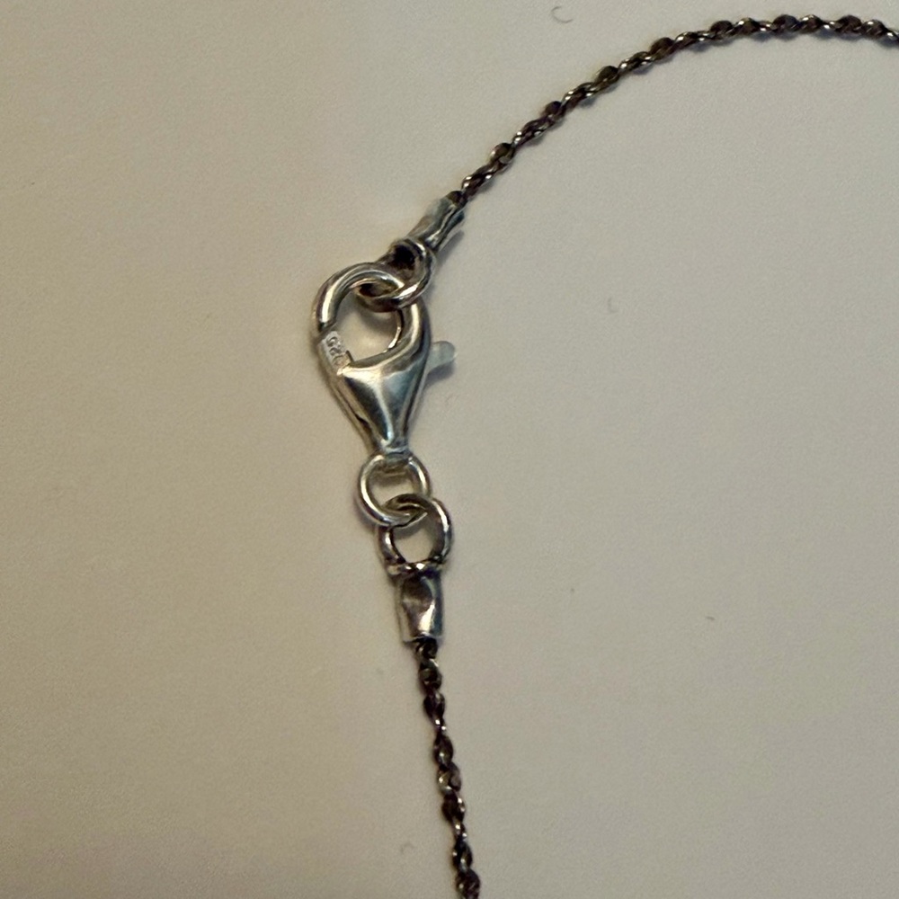 PZ Israel 925 Sterling Silver Druzy Pendant Necklace | Israeli Artisan Jewelry 💫 - Picture 4 of 4